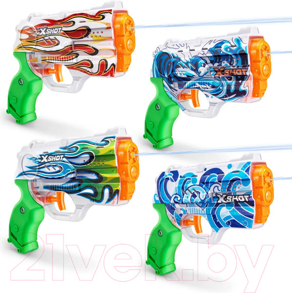Изображение товара Набор игрушечного оружия Zuru X-Shot Water Фаст Филл Нано Скин / 11857