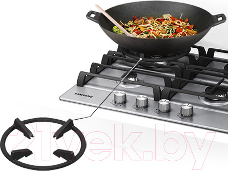 Изображение товара Газовая варочная панель Samsung NA64H3030AS/WT