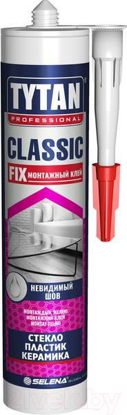 Изображение товара Клей Tytan Professional Classic Fix (310мл, прозрачный)