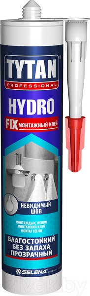 Изображение товара Клей Tytan Professional Hydro Fix (310мл, бесцветный)