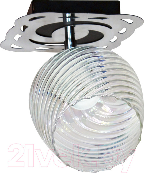 Изображение товара Спот Элетех Кира 111 НПБ 01-60-107 / 1005404972 (черный муар/хром)