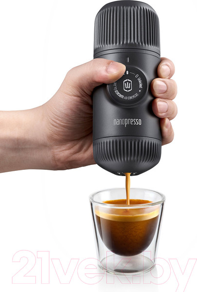Изображение товара Кофеварка эспрессо Wacaco Nanopresso Grey