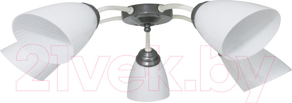 Изображение товара Люстра Элетех Китти 151 НПБ 01-5х60-134 Е27 / 1005405001 (белый/хром)