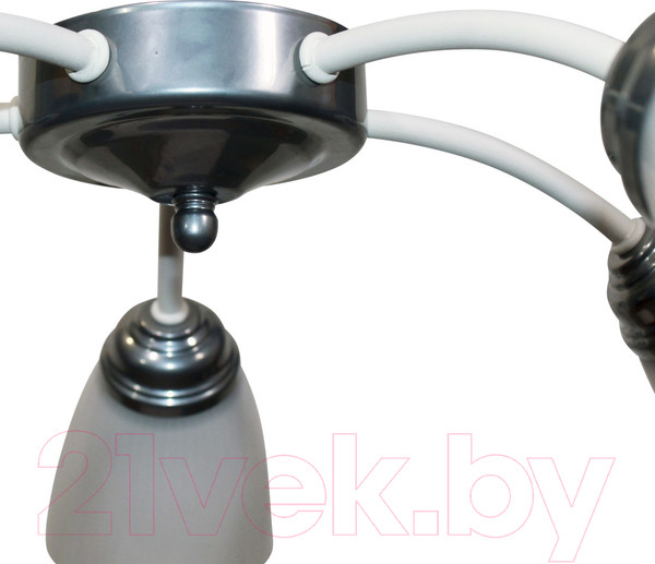 Изображение товара Люстра Элетех Китти 151 НПБ 01-5х60-134 Е27 / 1005405001 (белый/хром)