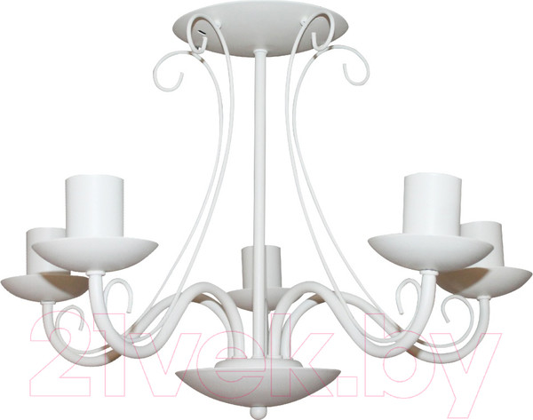 Изображение товара Люстра Элетех Классик 151 НПБ 01-5х60-141 / 1005404788 (белый муар)