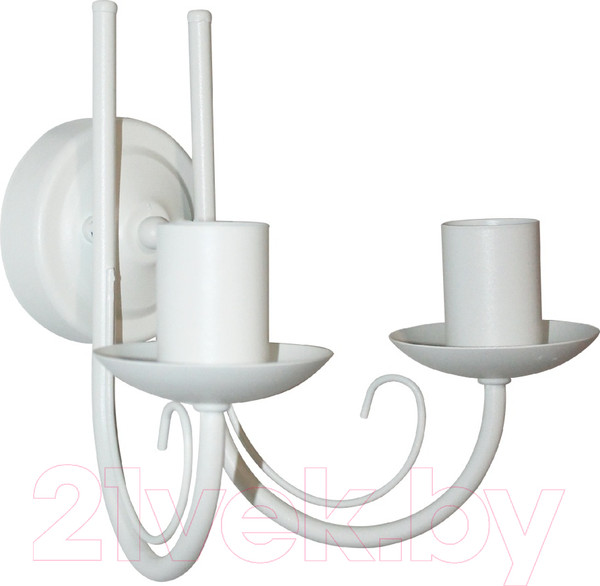 Изображение товара Бра Элетех Классик 521 НББ 01-2х60-108 Е27 / 1005404789 (белый муар)