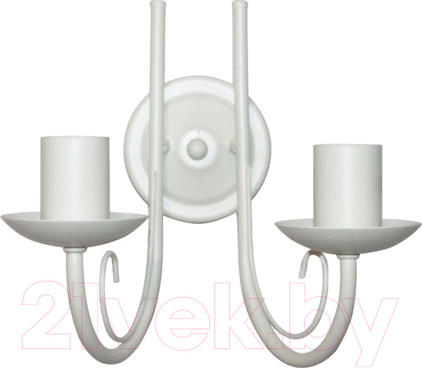 Изображение товара Бра Элетех Классик 521 НББ 01-2х60-108 Е27 / 1005404789 (белый муар)