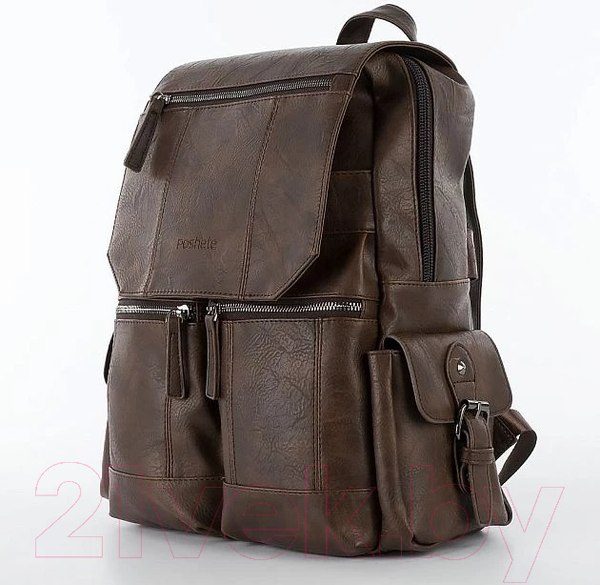 Изображение товара Рюкзак Poshete 273-8802-BRW (коричневый)