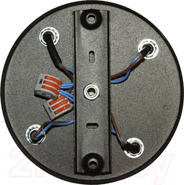 Изображение товара Люстра Элетех Конти 242 НСБ 01-4х60-110 Е27 / 1005405028 (черный муар/медь)