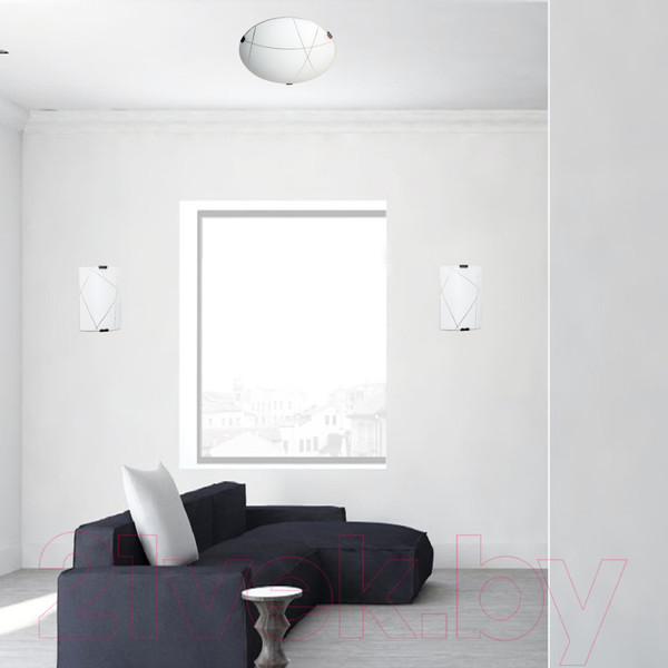 Изображение товара Бра Элетех Контур 150x220 НББ 21-60 М21 / 1005205694 (матовый белый)