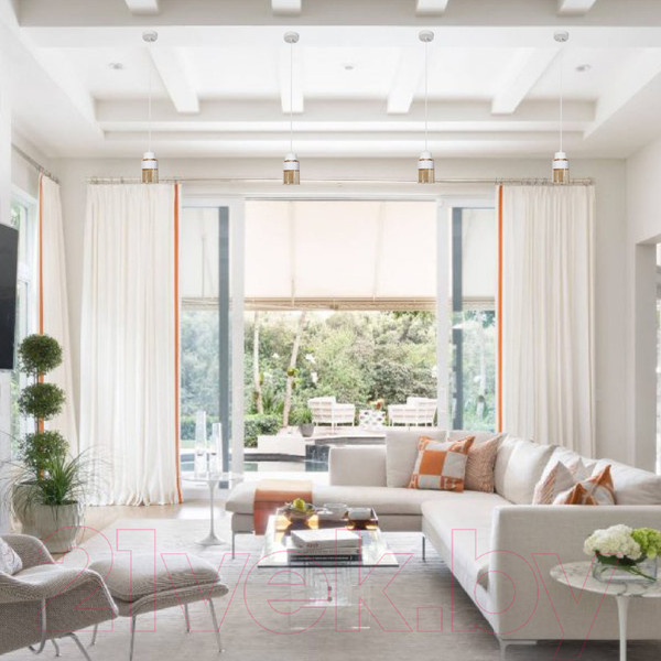 Изображение товара Потолочный светильник Элетех Крош 211 НСБ 01-60-152 Е27 / 1005404608 (белый муар)