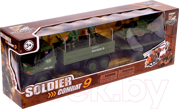 Изображение товара Автовоз игрушечный Sima-Land Военный спецназ / 2610548