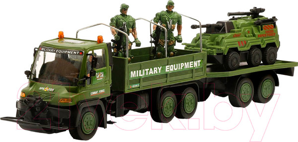 Изображение товара Автовоз игрушечный Sima-Land Военный спецназ / 2610548