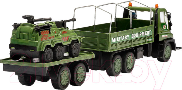 Изображение товара Автовоз игрушечный Sima-Land Военный спецназ / 2610548