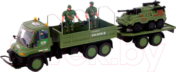 Изображение товара Автовоз игрушечный Sima-Land Военный спецназ / 2610548