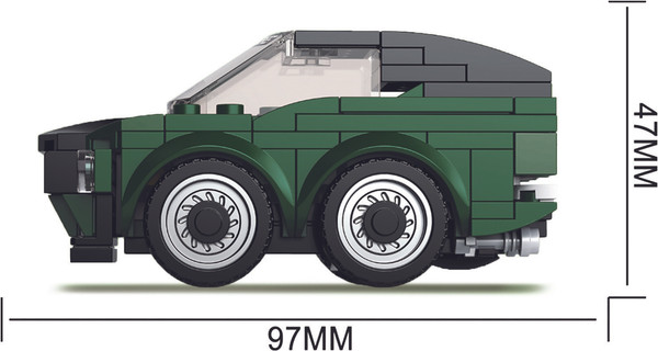Изображение товара Конструктор инерционный Decool Спорткар / 9460161