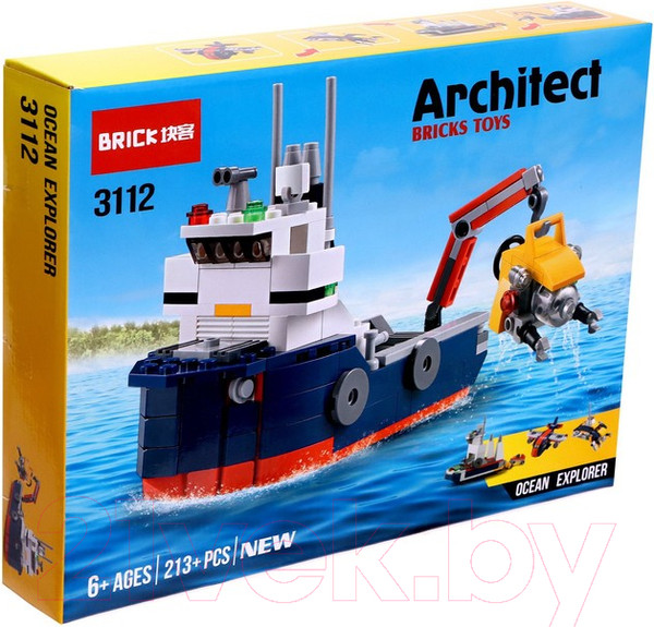 Изображение товара Конструктор Brick Экспедиционный корабль / 2588835