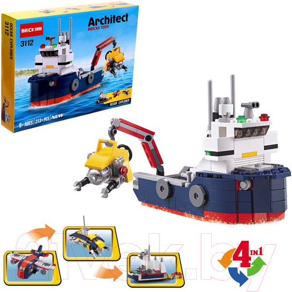 Изображение товара Конструктор Brick Экспедиционный корабль / 2588835