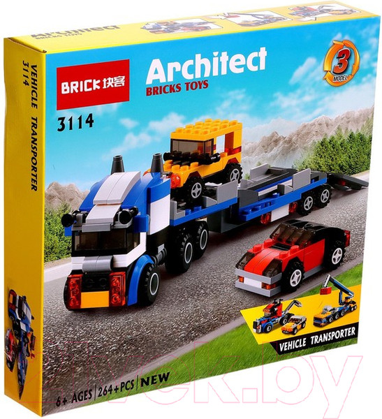 Изображение товара Конструктор Brick Автовоз / 2588834