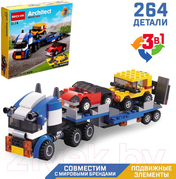 Изображение товара Конструктор Brick Автовоз / 2588834