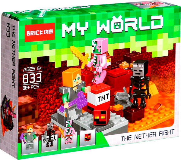 Изображение товара Конструктор Jisi Bricks Мой мир 7846688