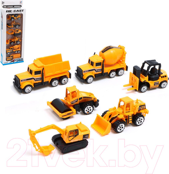 Изображение товара Набор игрушечной техники Страна Карнавалия Строительная техника / 7695433