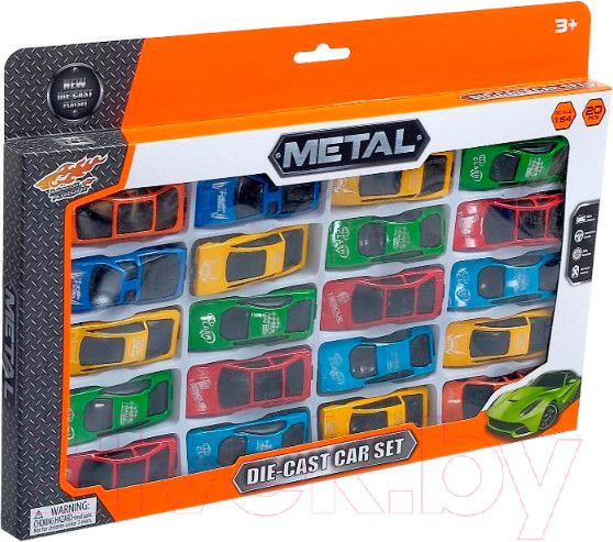 Изображение товара Набор игрушечных автомобилей Sima-Land Супер гонки / 5555344