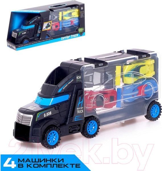 Изображение товара Автовоз игрушечный Sima-Land Грузовик. Перевозчик / 5036798