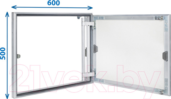 Изображение товара Люк под плитку Alkraft Архитектор 600x500