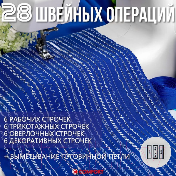 Изображение товара Швейная машина Comfort 355