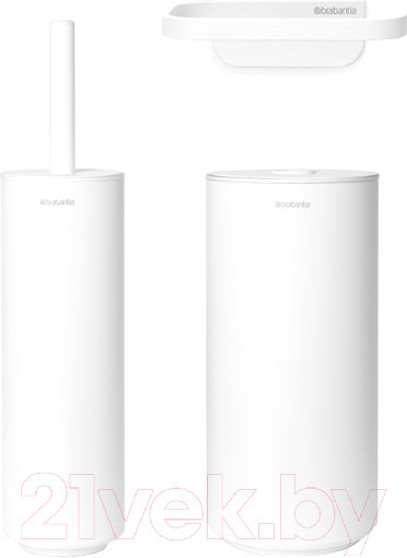Изображение товара Набор для туалета Brabantia MindSet 303708 (минерально-белый)