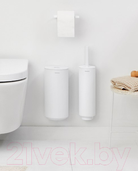 Изображение товара Набор для туалета Brabantia MindSet 303708 (минерально-белый)