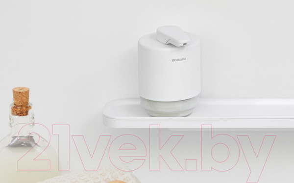 Изображение товара Дозатор для жидкого мыла Brabantia MindSet 303227 (минерально-белый)