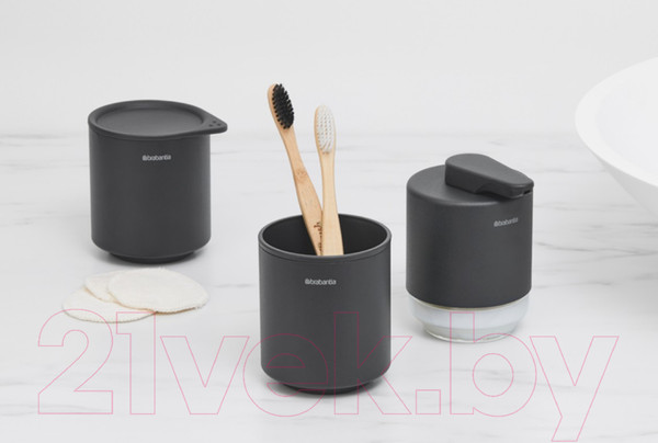 Изображение товара Дозатор для жидкого мыла Brabantia MindSet 303203 (минерально-серый)