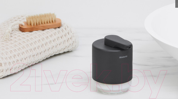 Изображение товара Дозатор для жидкого мыла Brabantia MindSet 303203 (минерально-серый)