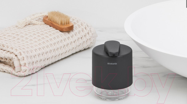 Изображение товара Дозатор для жидкого мыла Brabantia MindSet 303203 (минерально-серый)