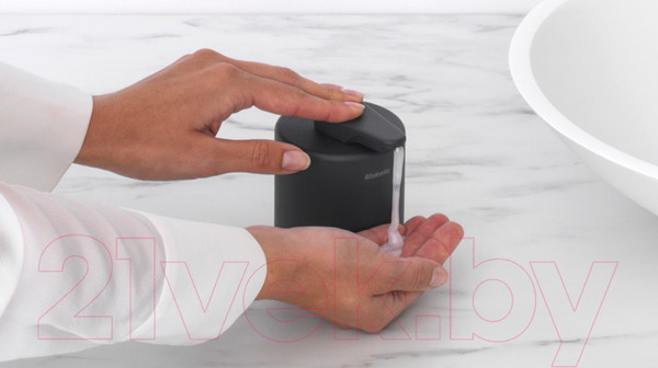 Изображение товара Дозатор для жидкого мыла Brabantia MindSet 303203 (минерально-серый)