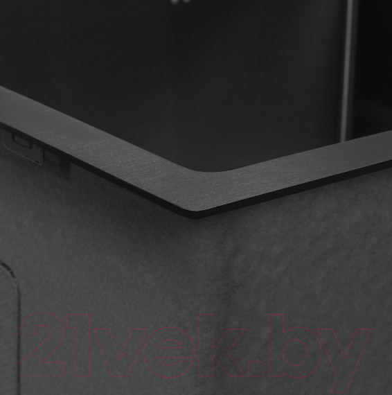 Изображение товара Мойка кухонная Arfeka Eco AR PVD Nano 50x50 (черный)