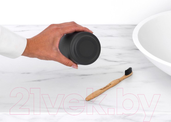 Изображение товара Стакан для зубной щетки и пасты Brabantia MindSet 303241 (минерально-серый)