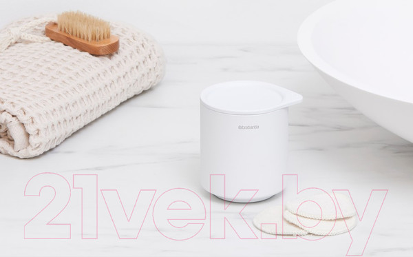 Изображение товара Банка в ванную Brabantia MindSet 303302 (минерально-белый)