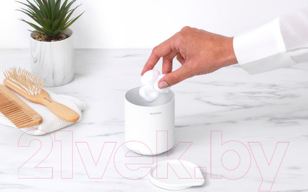 Изображение товара Банка в ванную Brabantia MindSet 303302 (минерально-белый)