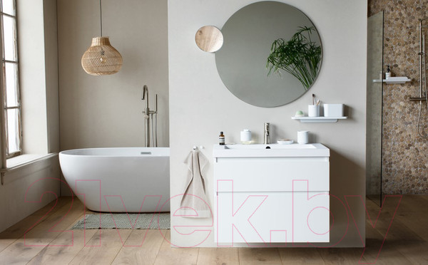 Изображение товара Банка в ванную Brabantia MindSet 303302 (минерально-белый)