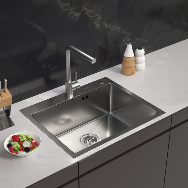 Изображение товара Мойка кухонная Arfeka Eco AR 60x50 (сатин)