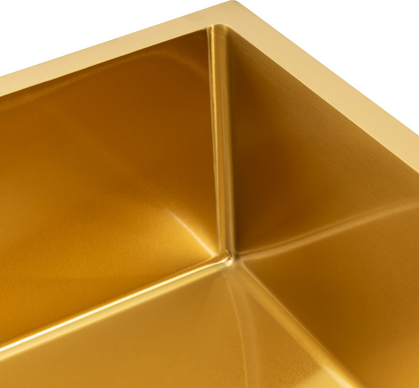 Изображение товара Мойка кухонная Arfeka Eco AR PVD Nano 60x50 (золото)