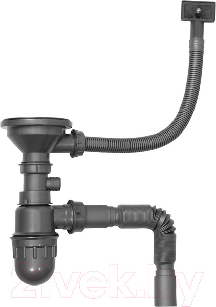 Изображение товара Мойка кухонная Arfeka Eco AR PVD Nano 50x50 (золото)