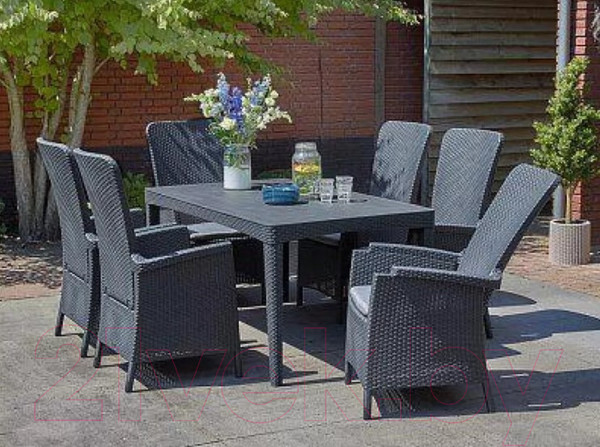 Изображение товара Стол садовый Keter Girona / 233563 (графит)