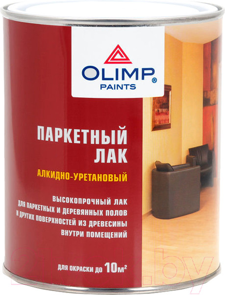 Изображение товара Лак Olimp Паркетный глянцевый (0.9л)