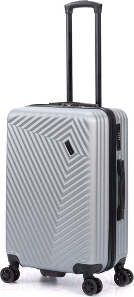 Изображение товара Чемодан на колесах Torber Lama / T1919M-Silver (серебристый)