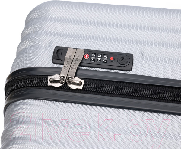 Изображение товара Чемодан на колесах Torber Lama / T1919M-Silver (серебристый)