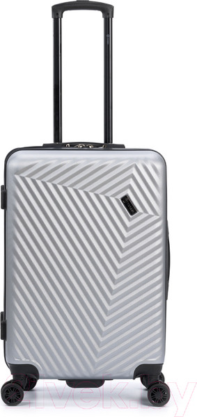 Изображение товара Чемодан на колесах Torber Lama / T1919M-Silver (серебристый)